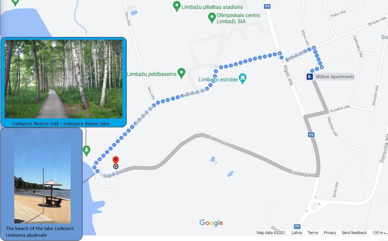 Willow Apartments Лимбажи Екстериор снимка
